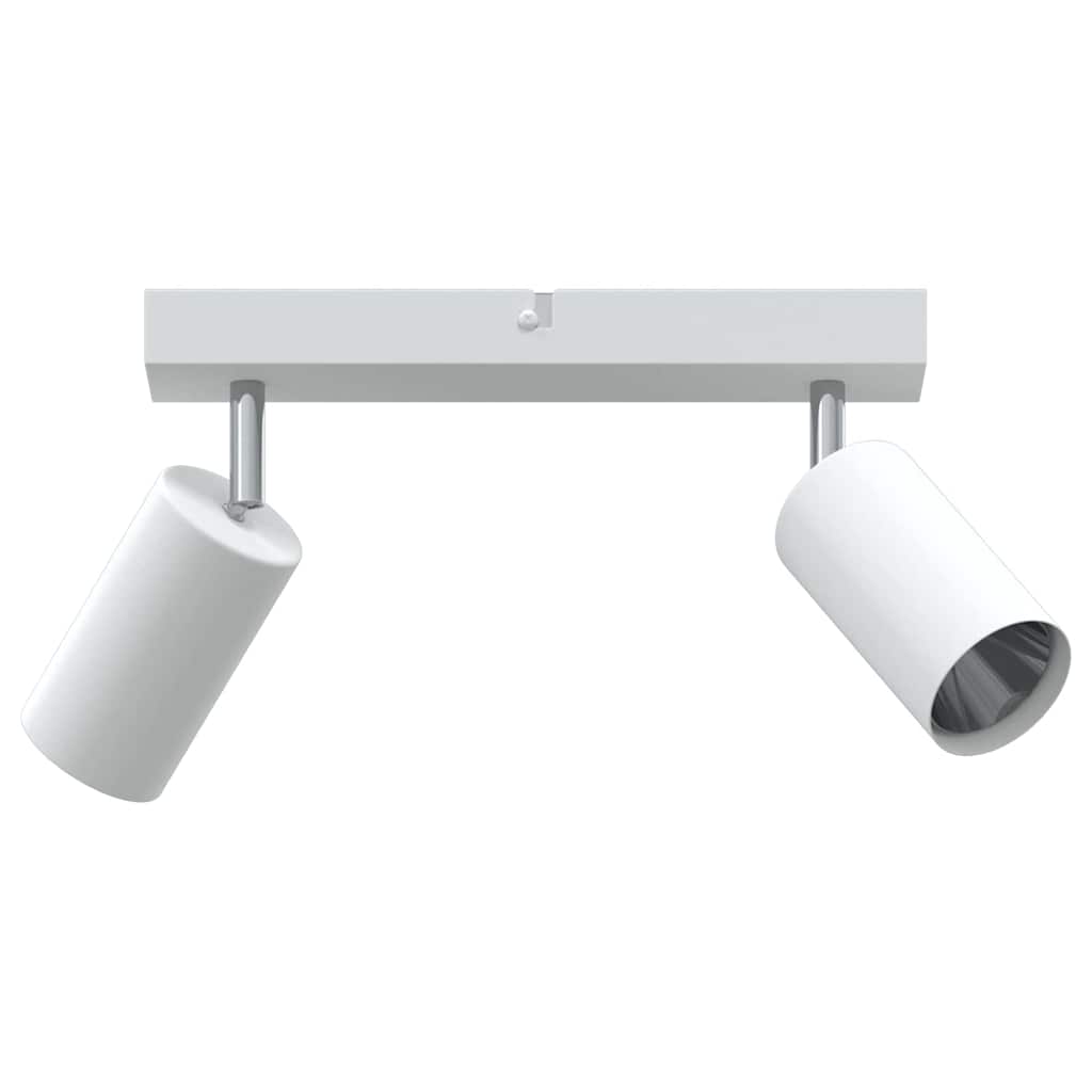 Vidaxx Deckenstrahler mit Spots weiß 26 x 6 x 16 cm aus Metall
