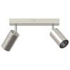 Vidaxx Deckenstrahler mit Strahlern Nickel 26 x 6 x 16 cm Metall