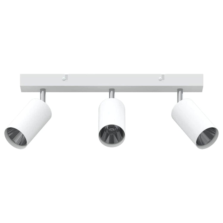 Vidaxx Deckenstrahler mit Spots weiß 38 x 6 x 16 cm aus Metall