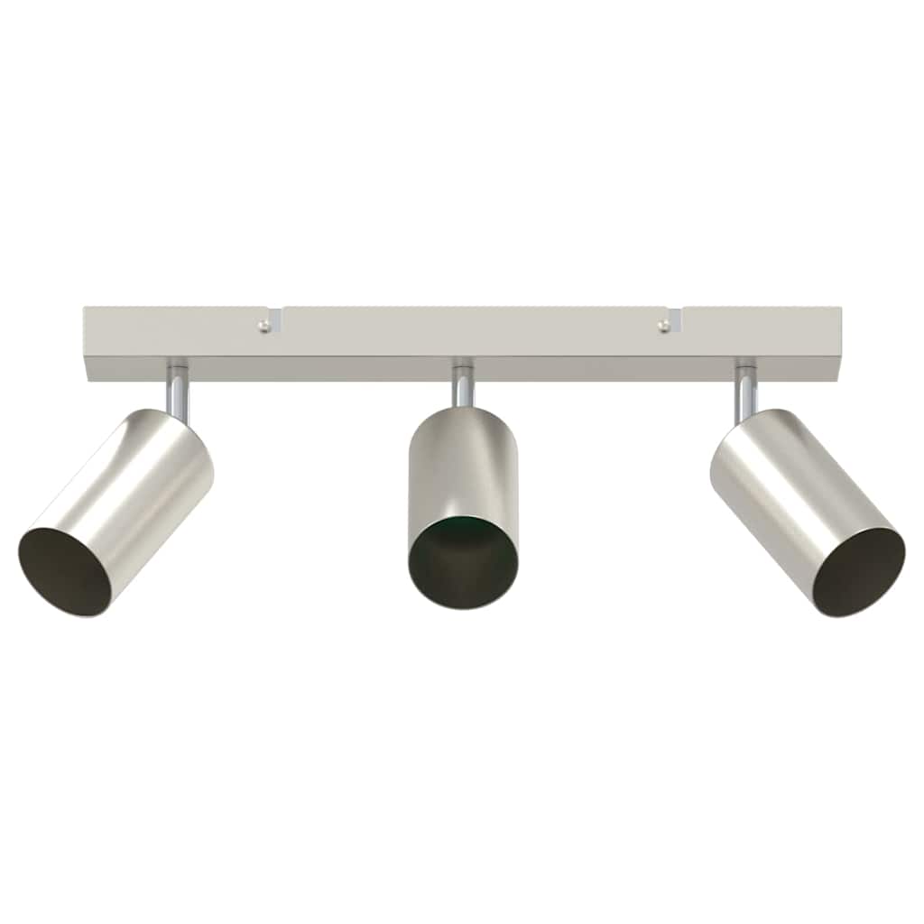 Vidaxx Deckenstrahler mit Strahlern Nickel 38 x 6 x 16 cm Metall