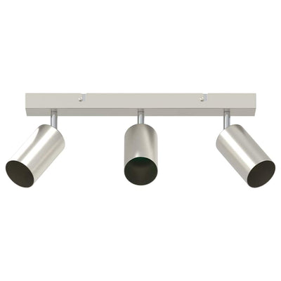 Vidaxx Deckenstrahler mit Strahlern Nickel 38 x 6 x 16 cm Metall