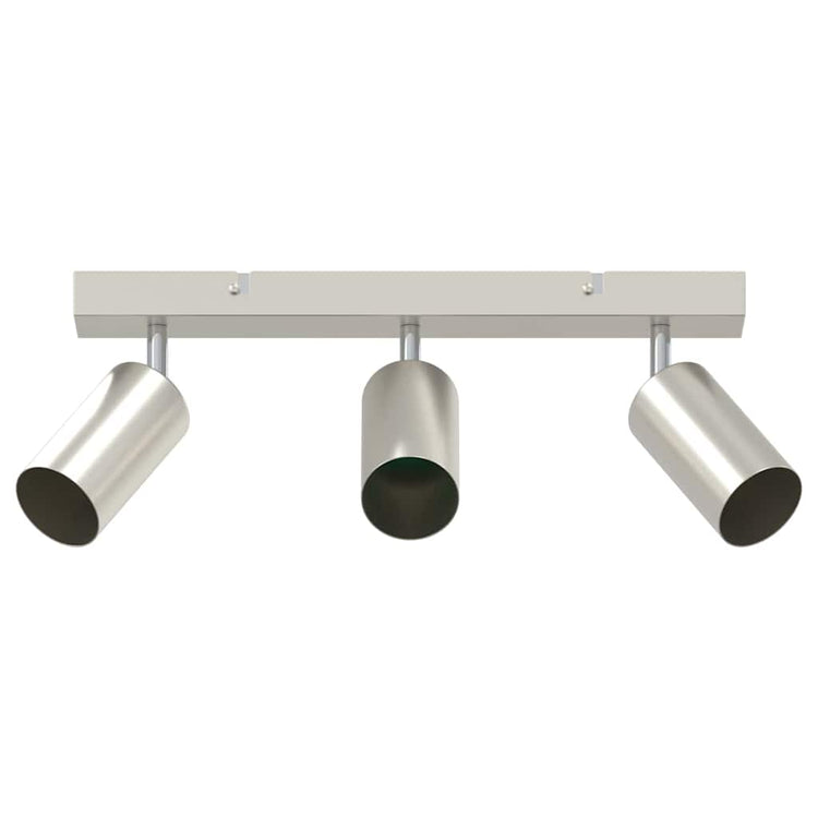 Vidaxx Deckenstrahler mit Strahlern Nickel 38 x 6 x 16 cm Metall