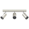 Vidaxx Deckenstrahler mit Strahlern Nickel 38 x 6 x 16 cm Metall