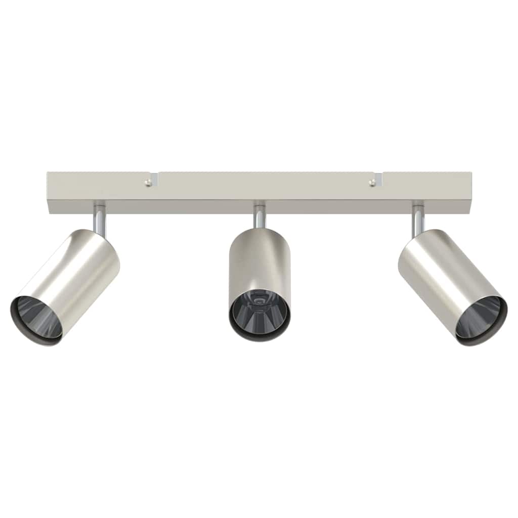 Vidaxx Deckenstrahler mit Strahlern Nickel 38 x 6 x 16 cm Metall
