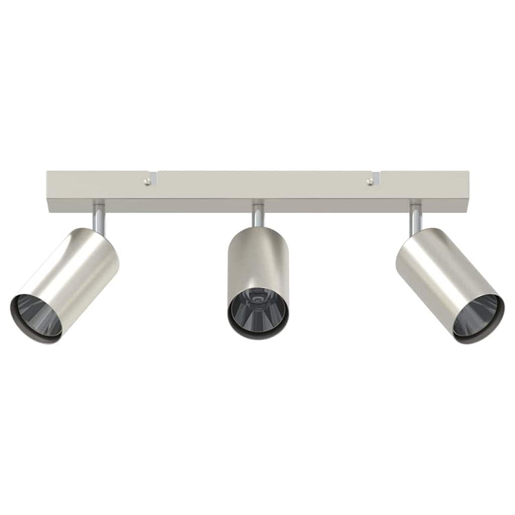 Vidaxx Deckenstrahler mit Strahlern Nickel 38 x 6 x 16 cm Metall