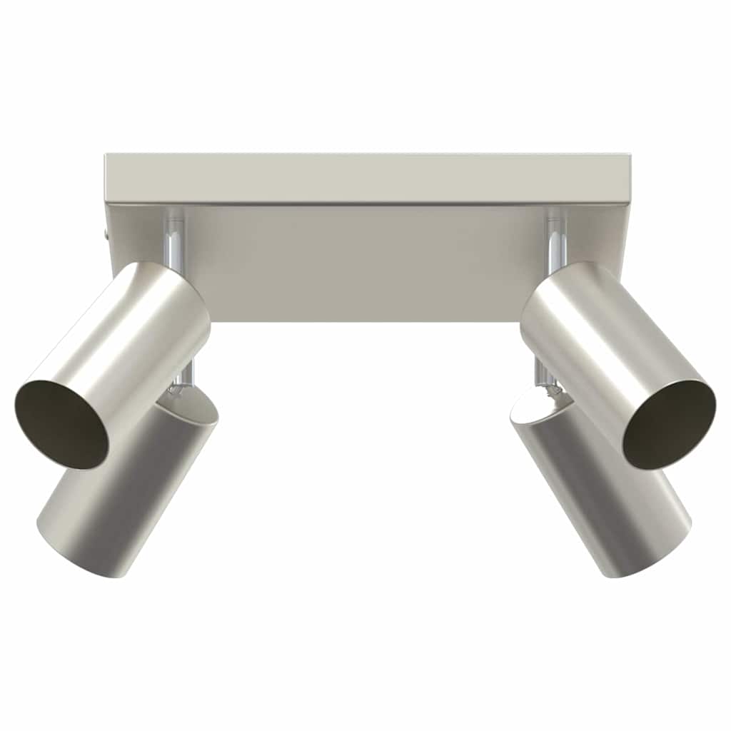 Vidaxx Deckenstrahler mit Strahlern Nickel 26 x 26 x 16 cm Metall