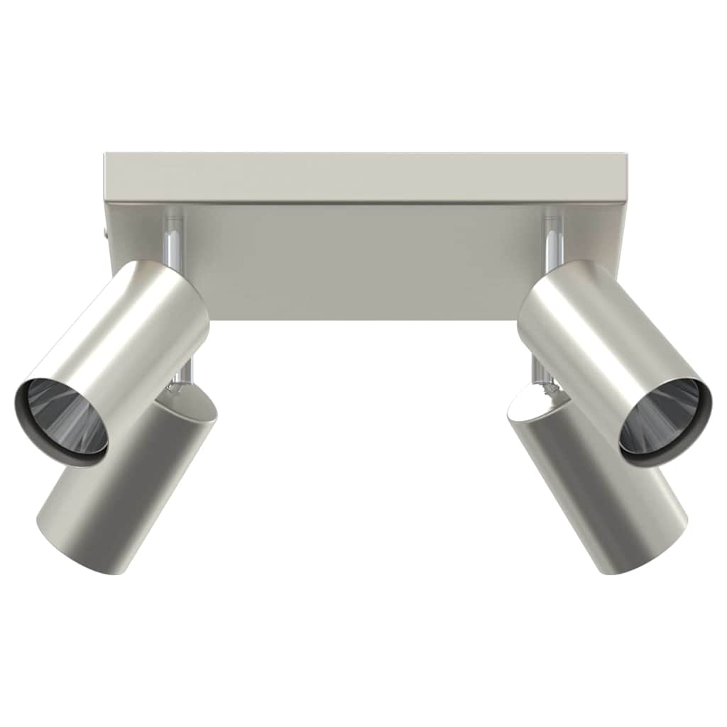 Vidaxx Deckenstrahler mit Strahlern Nickel 26 x 26 x 16 cm Metall