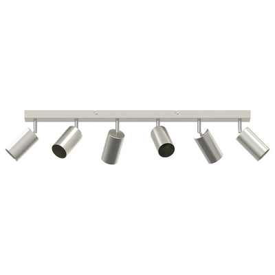 Vidaxx Deckenstrahler mit Strahlern Nickel 73 x 6 x 16 cm Metall