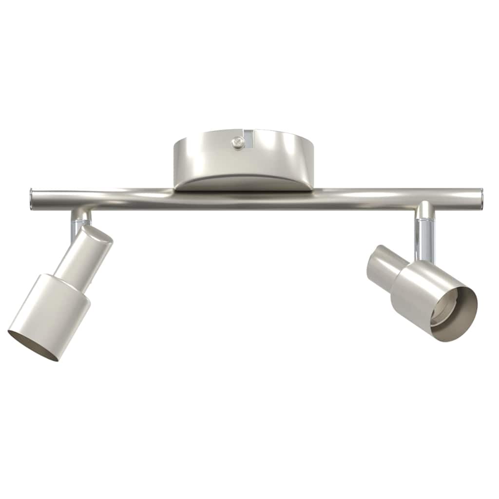 Vidaxx Deckenstrahler mit Strahlern Nickel 25,5 x 8 x 11 cm Stahl