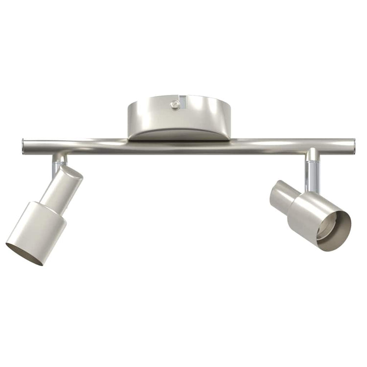 Vidaxx Deckenstrahler mit Strahlern Nickel 25,5 x 8 x 11 cm Stahl