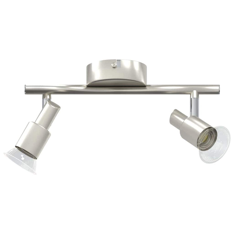 Vidaxx Deckenstrahler mit Strahlern Nickel 25,5 x 8 x 11 cm Stahl