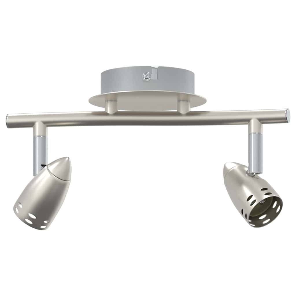Vidaxx Deckenstrahler mit Strahlern Nickel 27 x 10 x 12 cm Metall