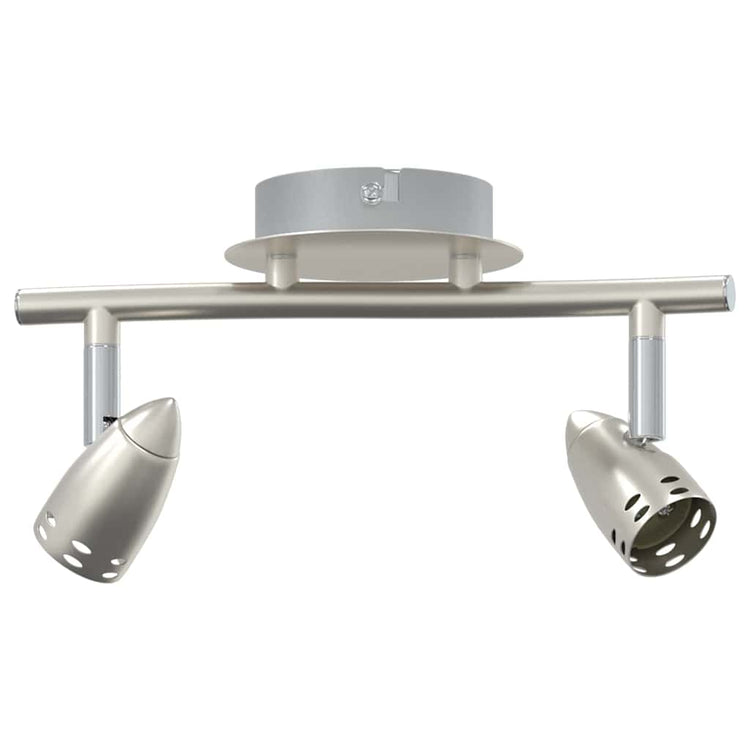 Vidaxx Deckenstrahler mit Strahlern Nickel 27 x 10 x 12 cm Metall