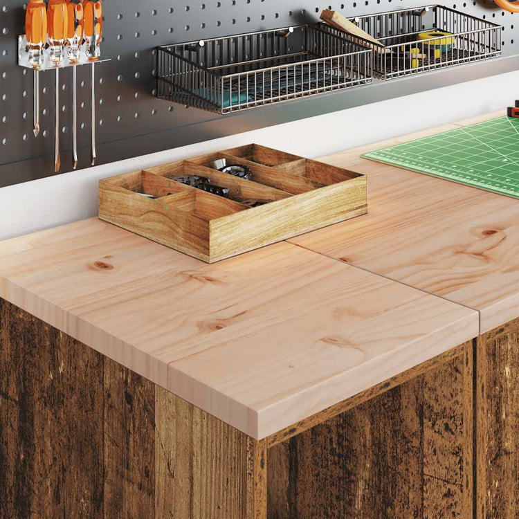 VidaXL Garagenschränke 2 Stk. verarbeitetes Holz, Altholz