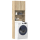 Vidaxx Waschmaschinenschrank 64 x 24 x 190 cm, lackiert in Holz und Sonoma-Eiche