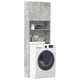 Vidaxx Waschmaschinenschrank 64x24x190 cm Holzwerkstoff betongrau