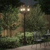 VidaXL Gartenbeleuchtung Bronze 61 x 53 x 235 cm Aluminium und Glas