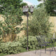 Vidaxx Gartenbeleuchtung Bronze 57 x 49 x 241 cm Aluminium und Glas