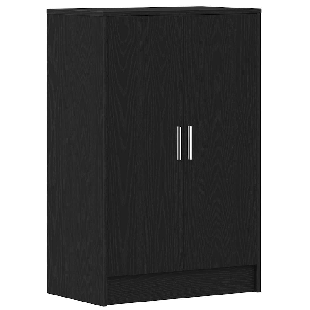 Vidaxx Schuhschrank 60x35x92 cm Spanplatte Eiche schwarz