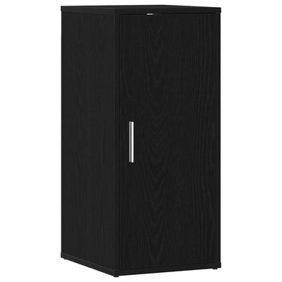 Vidaxx Schuhschrank 32x35x70 cm Spanplatte Eiche schwarz