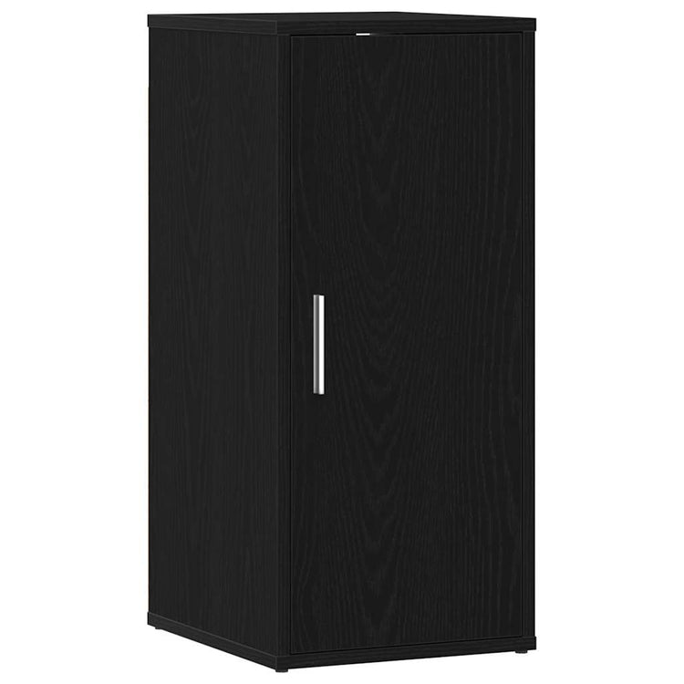 Vidaxx Schuhschrank 32x35x70 cm Spanplatte Eiche schwarz