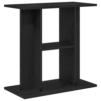 Vidaxx Aquariumständer Eiche schwarz 60x30x60 cm Holzwerkstoff