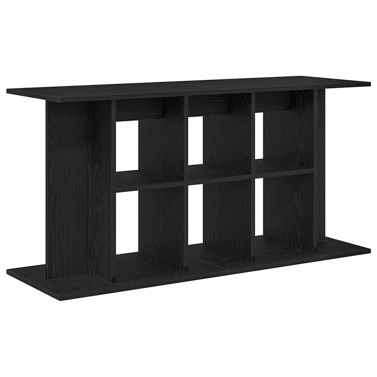 Vidaxx Aquariumständer Eiche schwarz 120x40x60 cm Holzwerkstoff