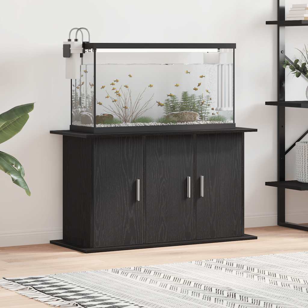 Vidaxx Aquariumständer Eiche schwarz 101x41x58 cm Holzwerkstoff