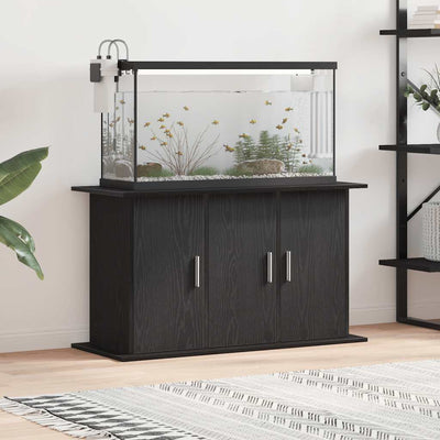Vidaxx Aquariumständer Eiche schwarz 101x41x58 cm Holzwerkstoff