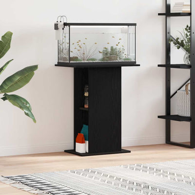 Vidaxx Aquarienständer 60,5x36x72,5 cm Spanplatte schwarze Eiche