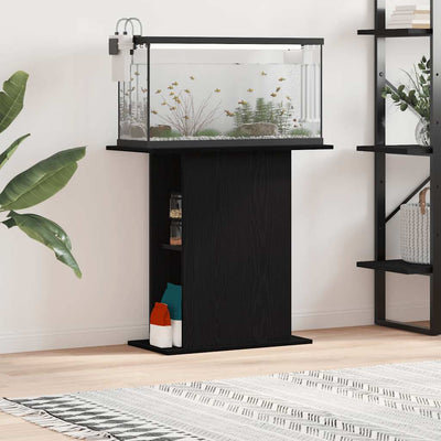 Vidaxx Aquarienständer aus schwarzer Eiche, 75 x 36 x 72,5 cm, Holzwerkstoff