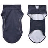 VidaXL Hunderegenmantel mit reflektierenden Streifen Polyester Blau XXS
