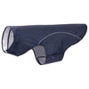 Vidaxxl Hunderegenmantel mit reflektierenden Streifen, Polyester, Blau, 3XL