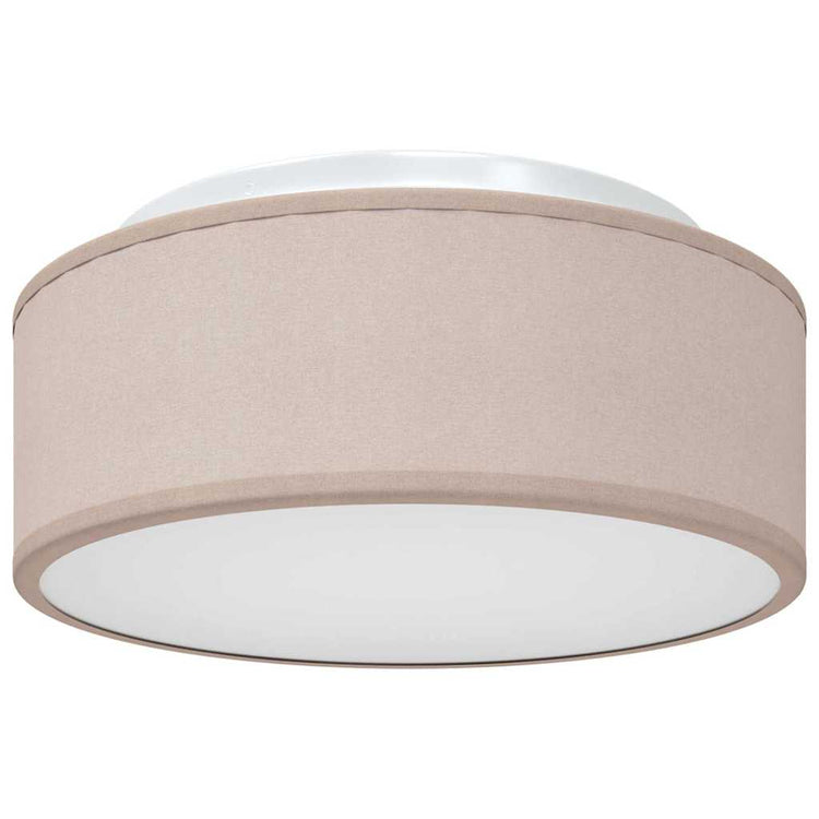Vidaxx Deckenleuchte mit Strahlern Taupe 30 x 30 x 13,5 cm Stoff