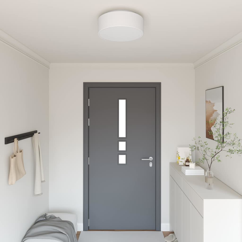 Vidaxx Deckenleuchte mit Strahlern weiß 38 x 38 x 13,5 cm Stoff