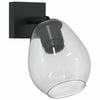 Vidaxx Deckenstrahler Schwarz 13 x 13 x 26 cm Glas und Metall