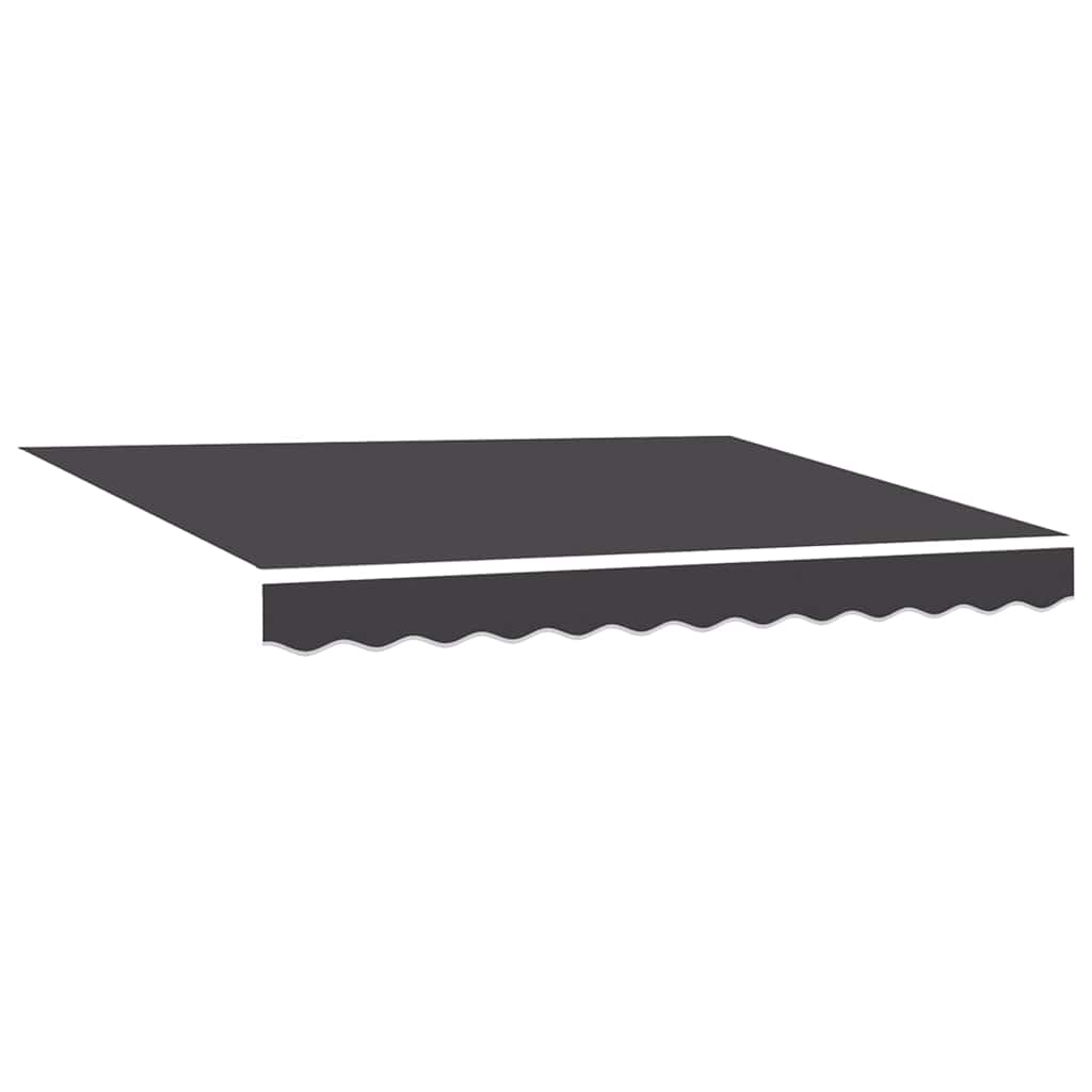 Vidaxx Ersatztuch für Markise Anthrazit 330 x 195 cm