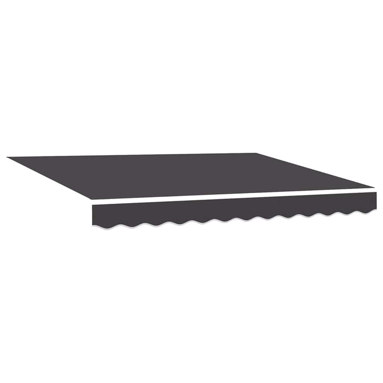 Vidaxx Ersatztuch für Markise Anthrazit 330 x 195 cm
