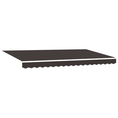 Vidaxx Ersatztuch für Markise Anthrazit 380 x 195 cm