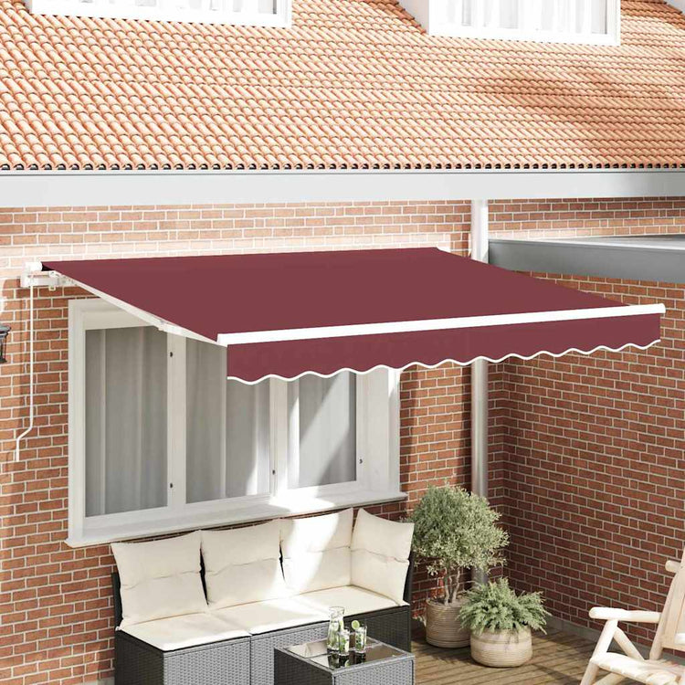 VidaXL Ersatztuch für Markise Burgunderrot 330 x 195 cm