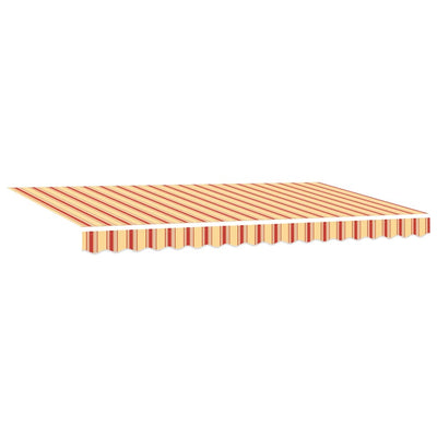 Vidaxx Ersatztuch für Markise Mehrfarbig 380 x 195 cm