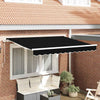 Vidaxx Ersatztuch für Markise schwarz 280 x 245 cm Polyester