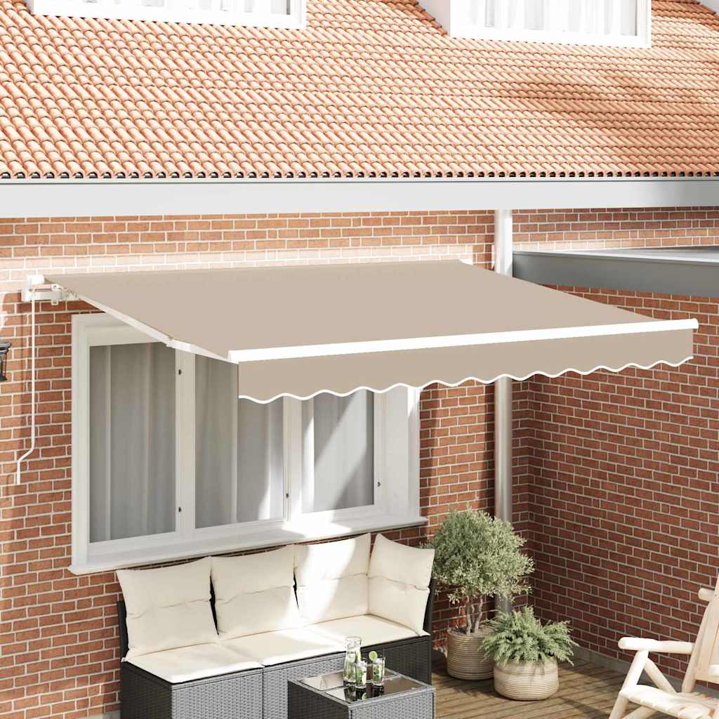 Vidaxx Ersatztuch für Markise Beige 280 x 245 cm Polyester