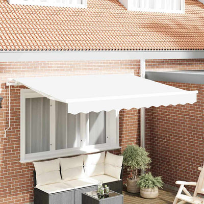 Vidaxx Ersatztuch für Markise weiß 280 x 245 cm Polyester