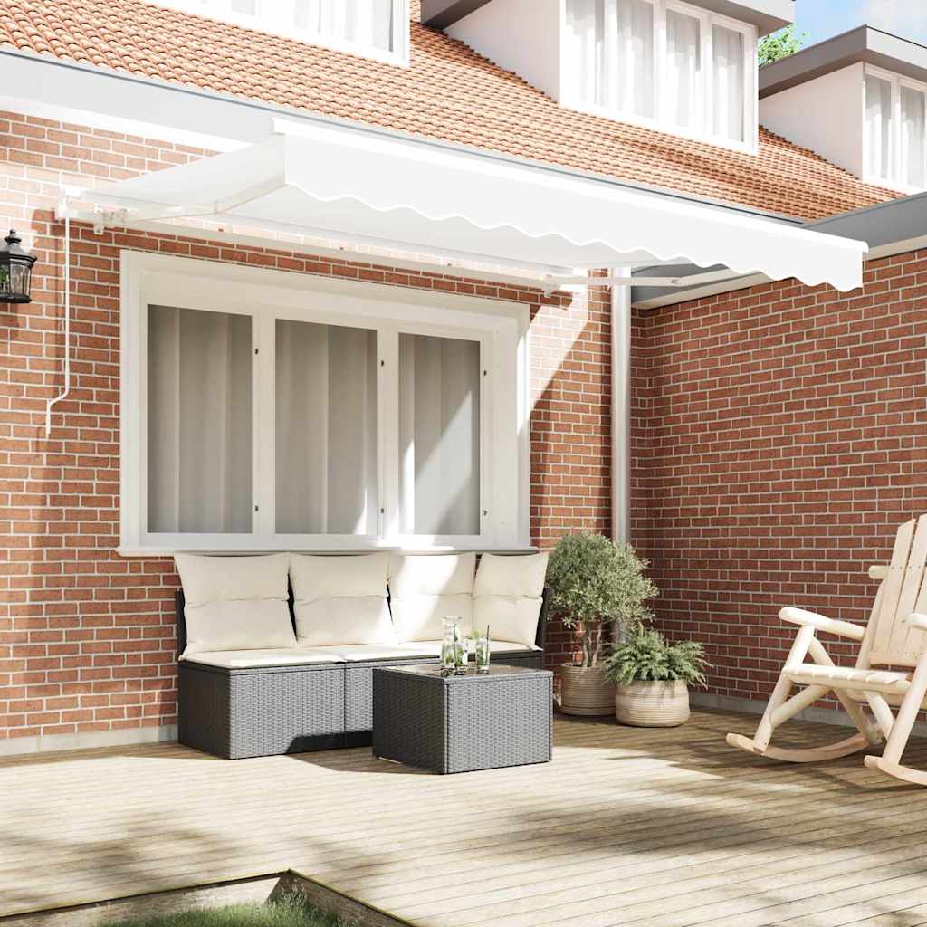 Vidaxx Ersatztuch für Markise weiß 280 x 245 cm Polyester