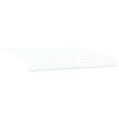 Vidaxx Ersatztuch für Markise weiß 280 x 245 cm Polyester
