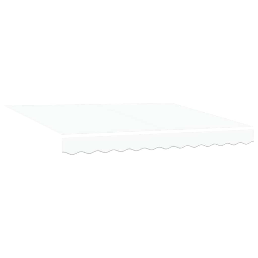 Vidaxx Ersatztuch für Markise weiß 330 x 245 cm Polyester