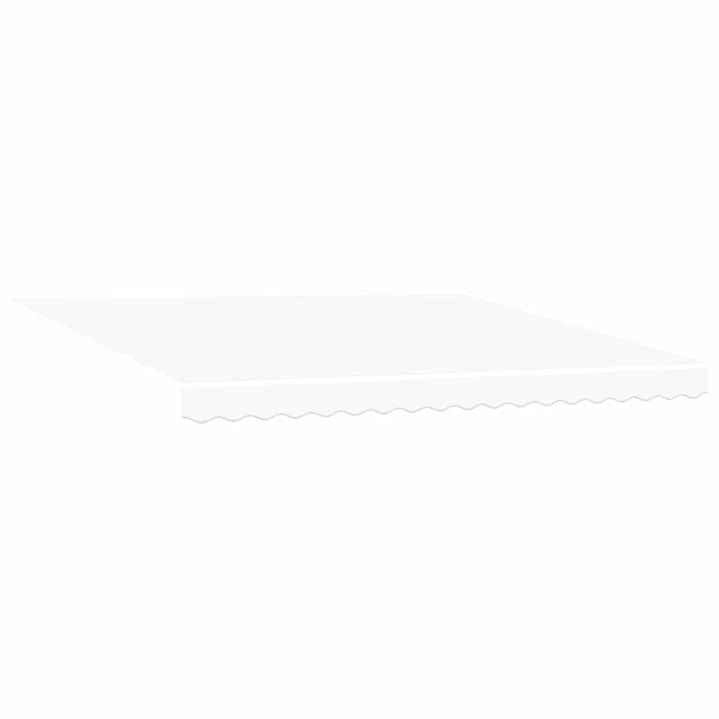 Vidaxx Ersatztuch für Markise weiß 380 x 295 cm Polyester