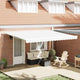 Vidaxx Ersatztuch für Markise weiß 430 x 345 cm Polyester