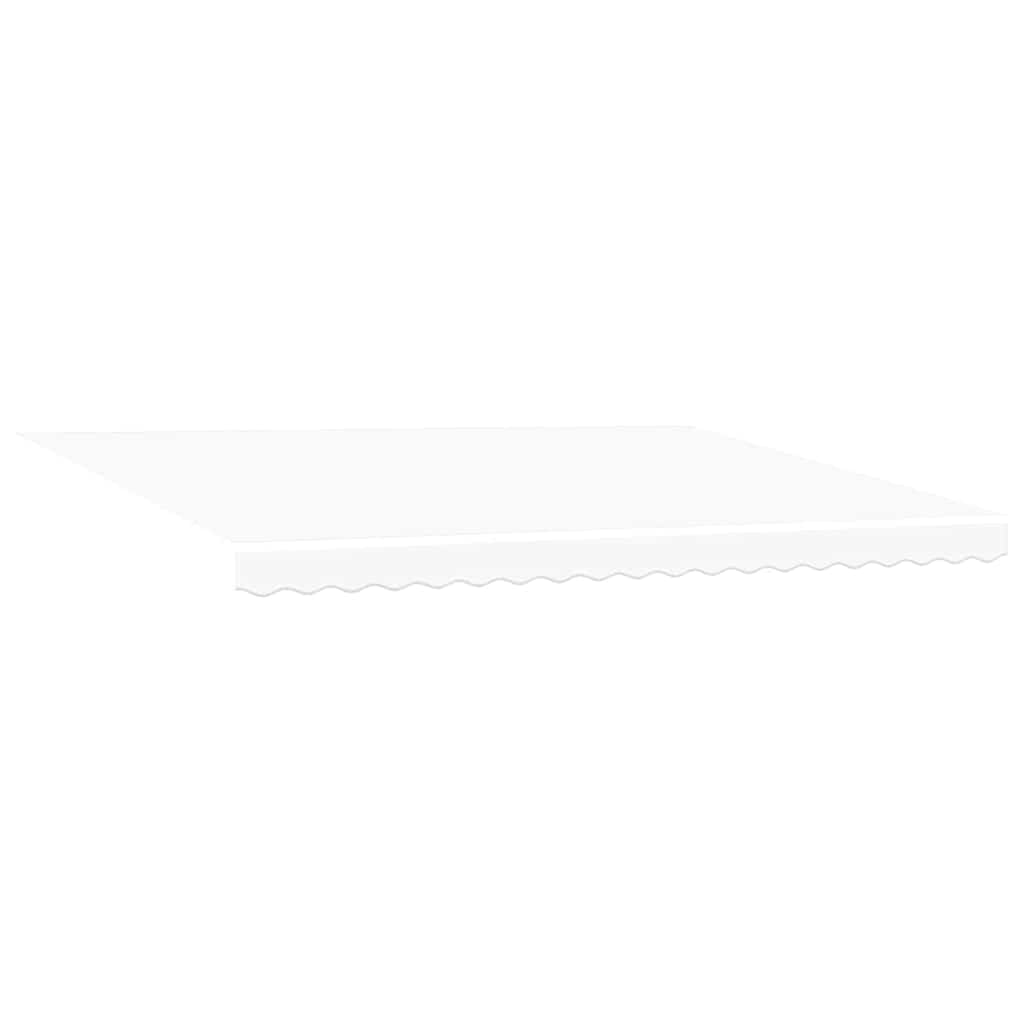 Vidaxx Ersatztuch für Markise weiß 430 x 345 cm Polyester